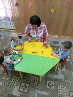 В День овощей дошкольники собрали урожай