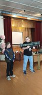 Волонтер рассказал школьникам о том, как их писем ждут бойцы
