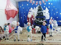 В «Золотом ключике» прошел новогодний утренник