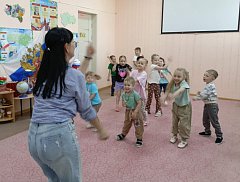 «Вместе весело играть!»: для дошкольников прошла игровая программа