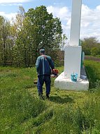В селах района продолжается благоустройство