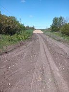 Начался ремонт дороги в с. Николаевке