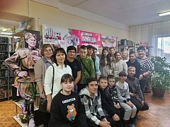 Школьники – в гостях у районной библиотеки имени А.С. Пушкина 