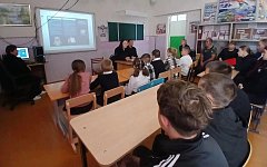 В Полоцкой школе на родительском собрании обсудили профилактическую работу