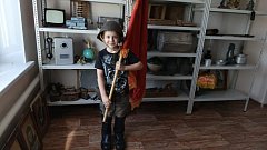 В музейной комнате – новые посетители