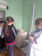Школьникам рассказали о профессии медработника