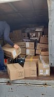 Очередную партию гуманитарной помощи отправили из Самойловского района в зону СВО