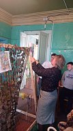 Школьники из Благовещенки учились плести маскировочные сети