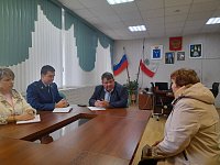 Глава района провел прием граждан