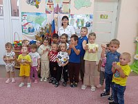 Для дошкольников провели развлекательную программу