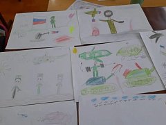 Святославские школьники написали письма бойцам