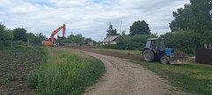 В селе Хрущевке заменили километр водопроводных сетей