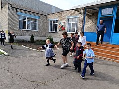 В Полтавской школе прошел открытый урок по основам безопасности