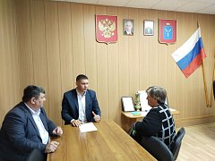 Депутат Саратовской областной Думы Алексей Кольцов провел прием граждан