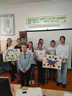 Патриотическое мероприятие «В единстве наша сила!» прошло в Благовещенской школе