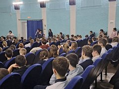Школьники посмотрели фильм о блокаде