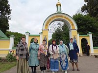 Пенсионеры посетили монастырь Борисоглебской епархии