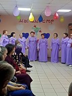 Ансамбль ветеранов «Любава» побывал с концертом в Красавском Доме-интернате