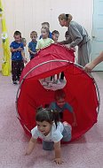 Для дошкольников провели развлекательную программу