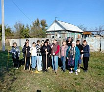 Акция «Наше доброе дело» прошла в с. Благовещенке