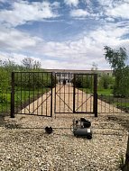 В Николаевке сделали ограждение около школы