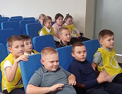 Третьеклассники отправились в лабиринт правил дорожного движения