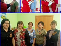 Акция «Георгиевская ленточка» прошла в Красавском доме-интернате