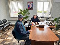 Глава Святославского поселения провел прием граждан