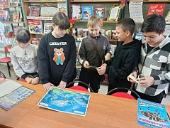 Школьники – в гостях у районной библиотеки имени А.С. Пушкина 