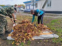 В Красавке прошел субботник