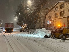 На региональных дорогах работает более 270 единиц снегоуборочной техники