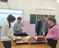 Урок Мужества прошел в Полоцкой школе