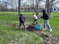 Субботник «Мы за чистоту!» прошел в Благовещенской школе