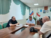 Глава района провел прием граждан