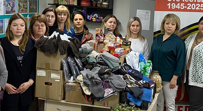 Активистки Женсовета продолжают сбор гуманитарной помощи
