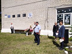 Памяти героя в Садовом открыли мемориальную доску
