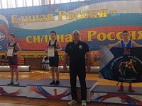 Наши юные борцы стали призерами турнира
