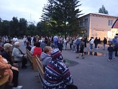 Перед сельчанами выступили артисты из Москвы