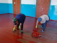 В Полтавке завершили ремонт в клубе и библиотеке