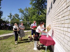 Памяти героя в Садовом открыли мемориальную доску