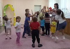 Для дошкольников провели развлекательную программу