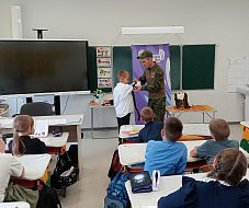 В гостях у «Орлят» побывал защитник Отечества