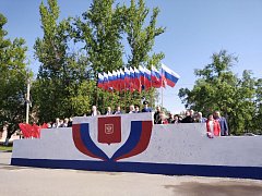 Самойловцы отпраздновали День Победы