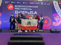 Спортсменки Самойловской ДЮСШ участвовали во Всероссийских соревнованиях по спортивной борьбе