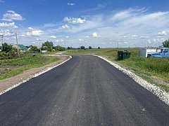 В с. Новоалександровке отремонтировали автомобильную дорогу