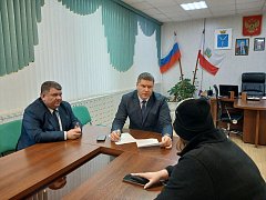 А.Б. КОЛЬЦОВ ПОБЫВАЛ В НАШЕМ РАЙОНЕ