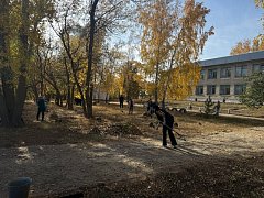 Учащиеся Хрущевской школы стали участниками экологической акции
