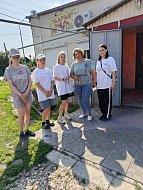 В Святославке молодежь провела патриотическую акцию