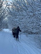 Красавские школьники открыли лыжный сезон