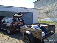 Отправлен гуманитарный груз для бойцов